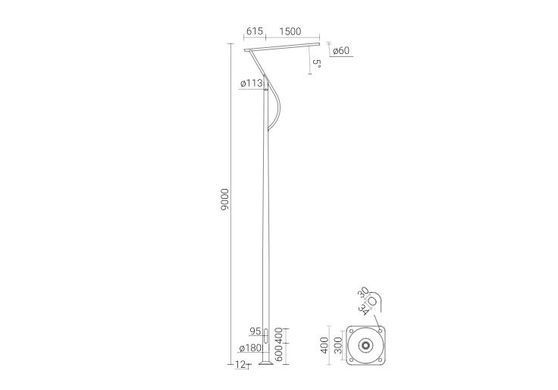Вулична опора Rosa SAL P-71 42488 - інтернет-магазин зовнішнього освітлення Smart Lighting