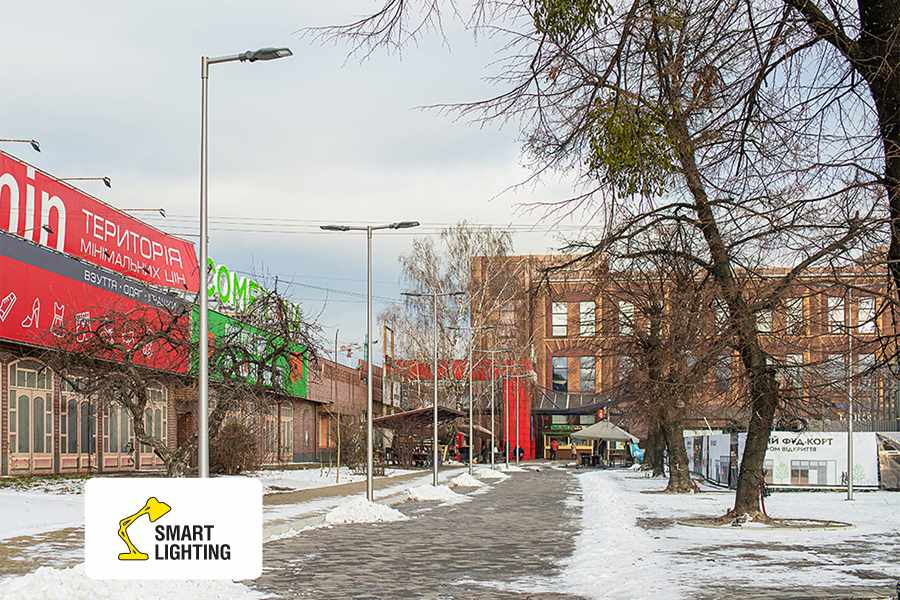 торговий центр "Даринок" проект Smart light