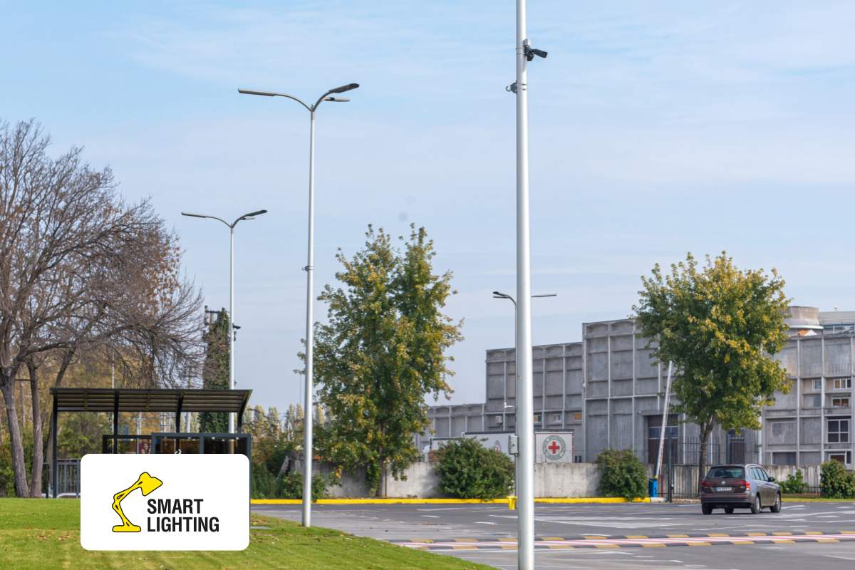 Реализация уличного освещения центра МХП Smart Lighting
